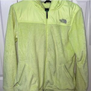 THE NORTH FACE OSO Osito Fleece Full Zip Hooded Jacket Womens MEDIUM SOFT